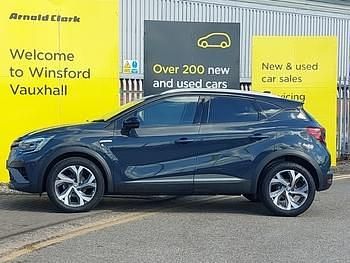 Used Renault Captur R.S. 140 HP (102 kW) 2022 Blue/black SUV