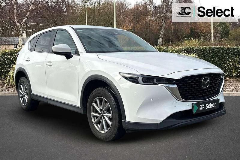 White Used 2023 Mazda CX-5 Center-Line SUV | £18,795 (Super price) - Image 1/4