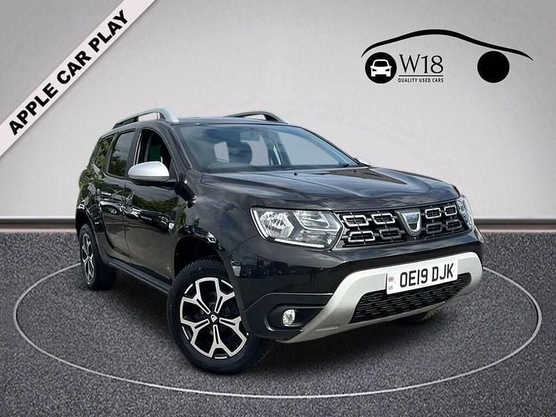 Black Used 2019 Dacia Duster Prestige SUV | £8,995 (Good price) - Image 1/4