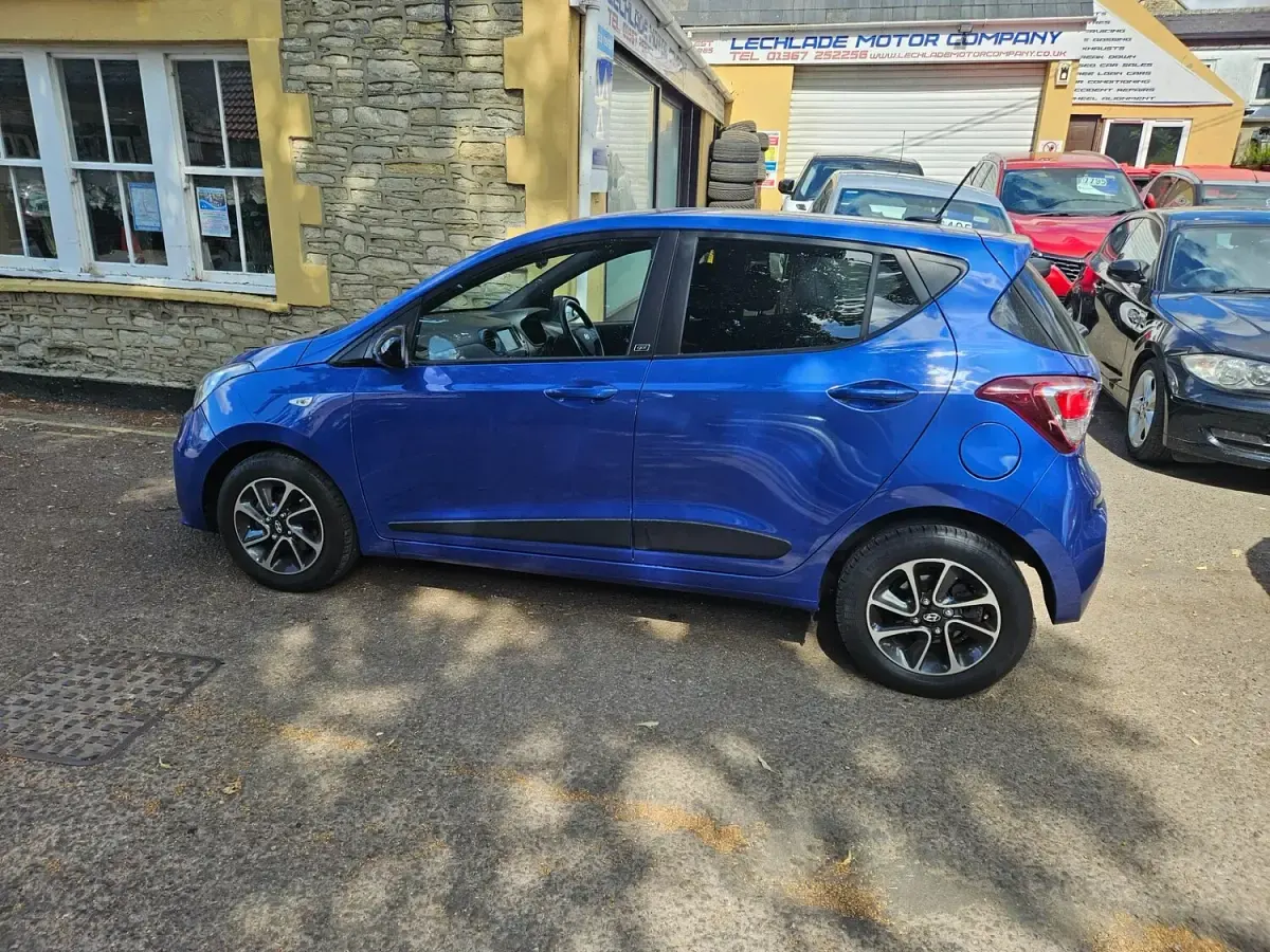 Used Hyundai i10 GO! 2019 Blue Hatchback