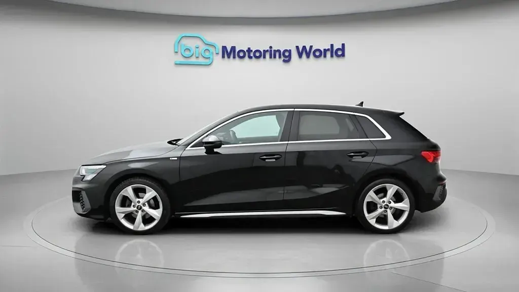 Used Audi A3 Sportback S-Line 150 HP (110 kW) 2023 Black Hatchback