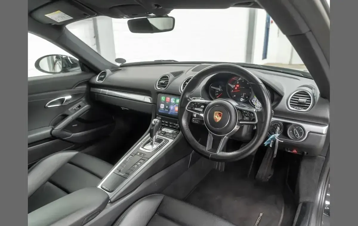 Used Porsche Cayman 296 HP (217 kW) 2019 Black Coupe