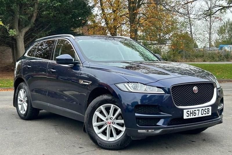 Blue Used 2017 Jaguar F-Pace Prestige SUV | £12,995 (Fair price) - Image 1/1
