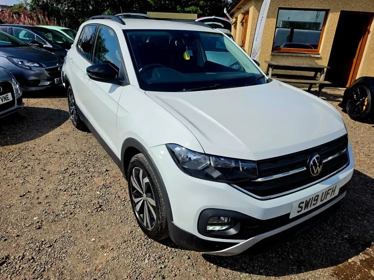 Used VW T-Cross SE 2019 White SUV