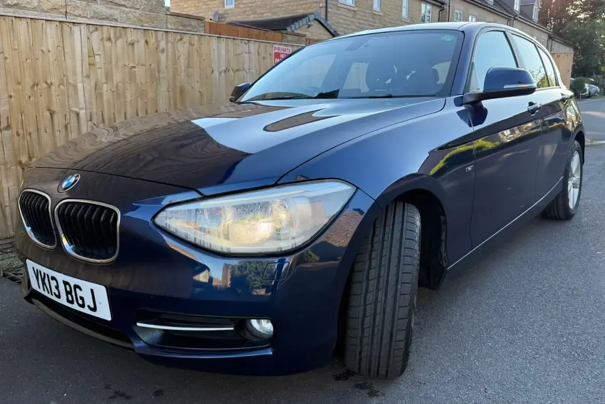 Used BMW 116 Sport Line 2013 Blue Hatchback