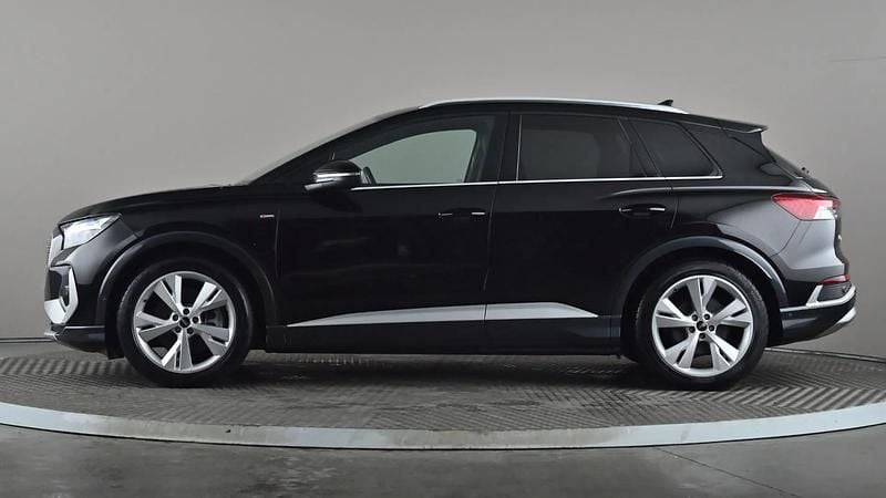 Used Audi Q4 e-tron S-Line 150 kW (204 HP) 2022 Black SUV