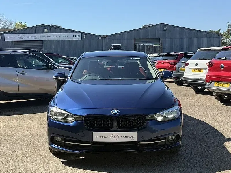 Used BMW 320 Sport Line 2016 Blue Sedan