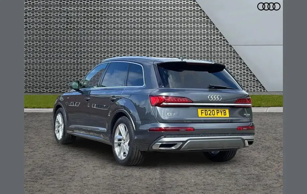 Used Audi Q7 S-Line 228 HP (167 kW) 2020 Grey SUV
