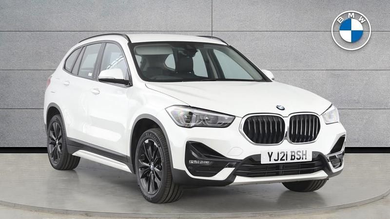 Used BMW X1 Sport Line 150 HP (110 kW) 2021 White SUV