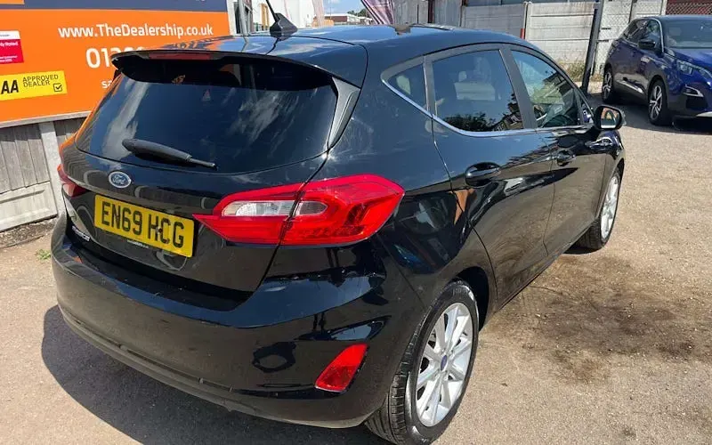 Used Ford Fiesta Titanium 125 HP (91 kW) 2020 Black Hatchback