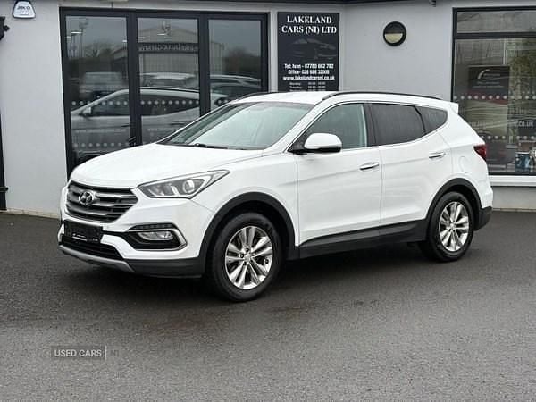Used Hyundai Santa Fe Premium 200 HP (147 kW) 2018 White SUV