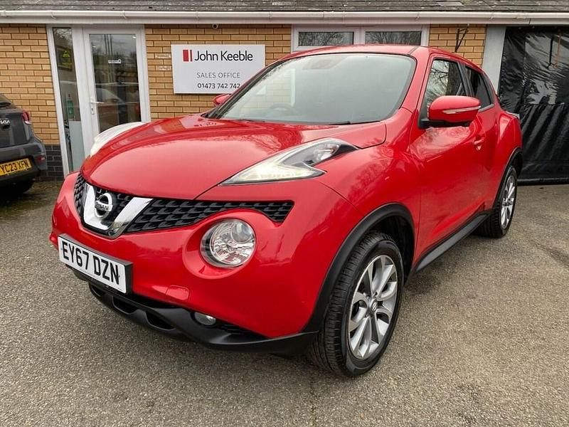 Used Nissan Juke S 115 HP (84 kW) 2017 Red SUV