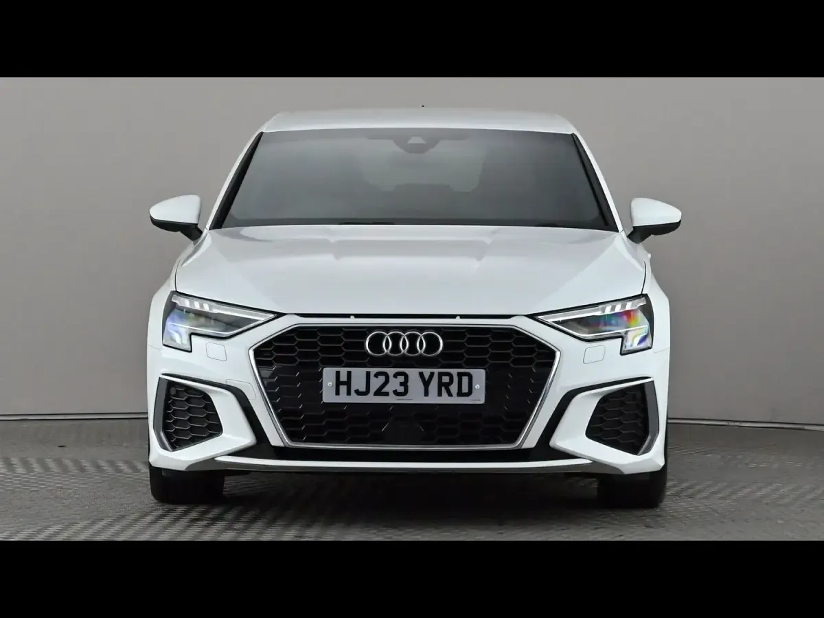 Used Audi A3 S-Line 150 HP (110 kW) 2023 White Sedan