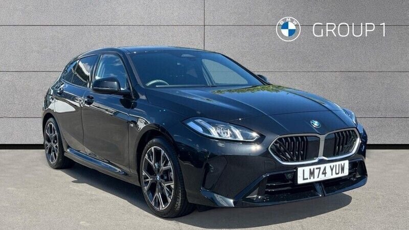 Black Used 2024 BMW 120 M Sport Hatchback | £28,350 (Good price) - Image 1/4