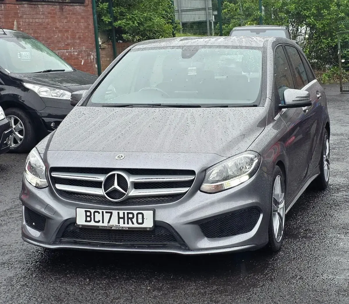 Used Mercedes B200 AMG line 2017 Grey Hatchback