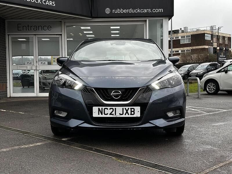 Used Nissan Micra Acenta 92 HP (67 kW) 2021 Grey Hatchback