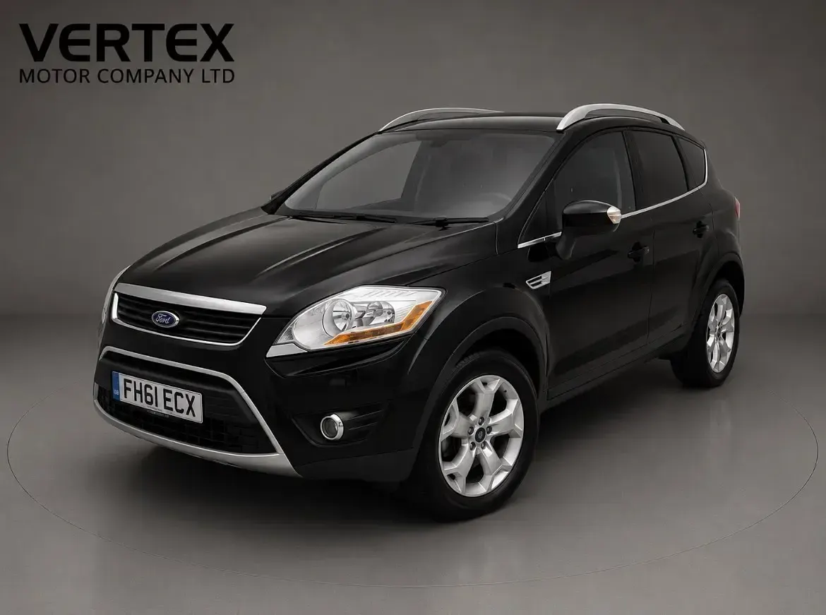 Used Ford Kuga Titanium 163 HP (119 kW) 2012 Black SUV