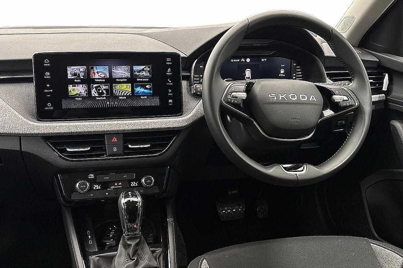 Used Skoda Scala SE 85 HP (62 kW) 2025 Black magic pearl effect Hatchback