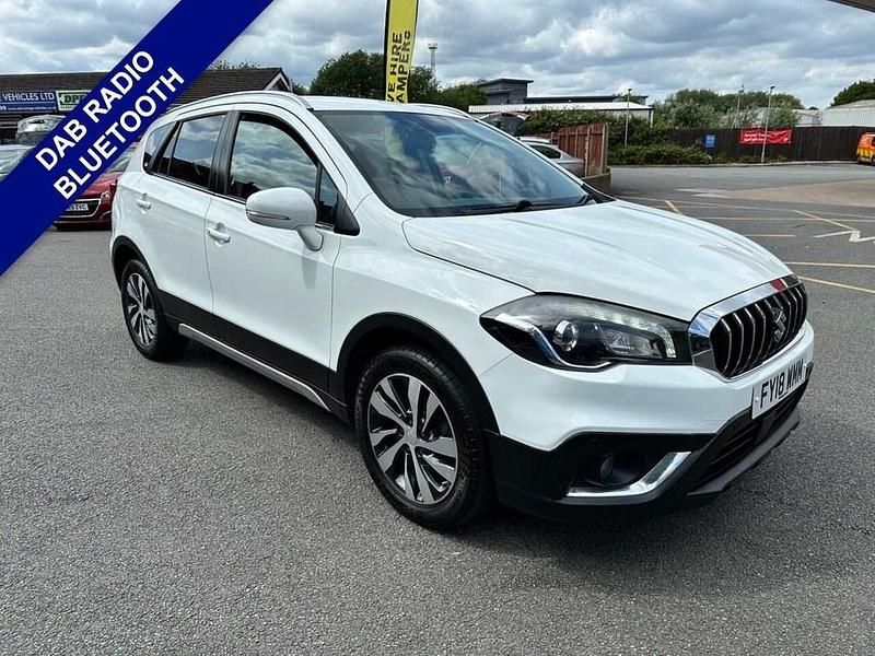 White Used 2018 Suzuki SX4 S-Cross SZ-T SUV | £6,495 (Fair price) - Image 1/4