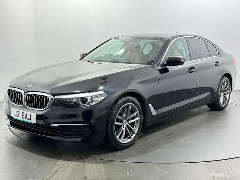 Used BMW 520 2018 Black Sedan