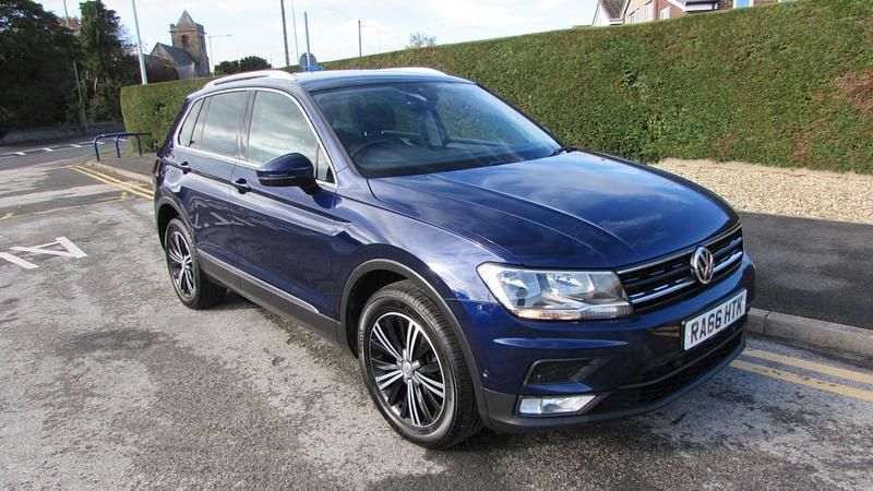Used VW Tiguan SE 150 HP (110 kW) 2017 Blue SUV