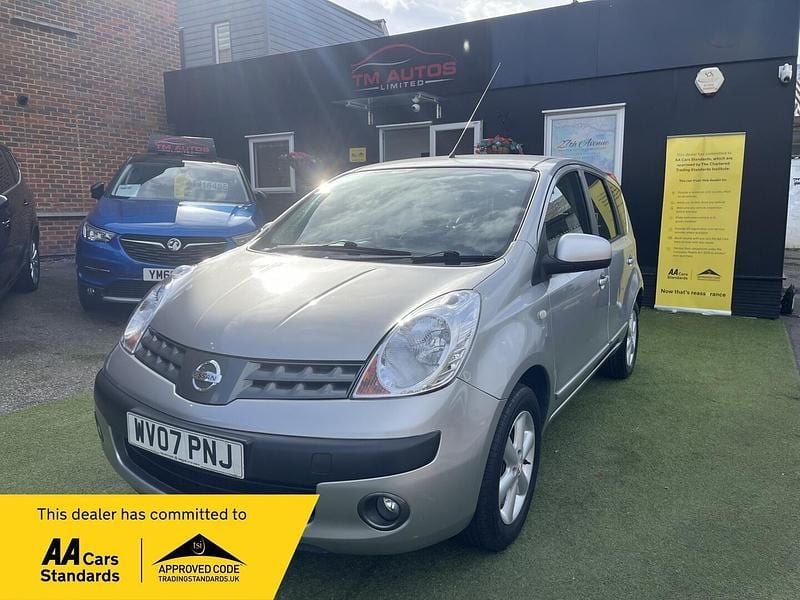 Silver Used 2007 Nissan Note SE MPV | £1,795 (Fair price) - Image 1/4