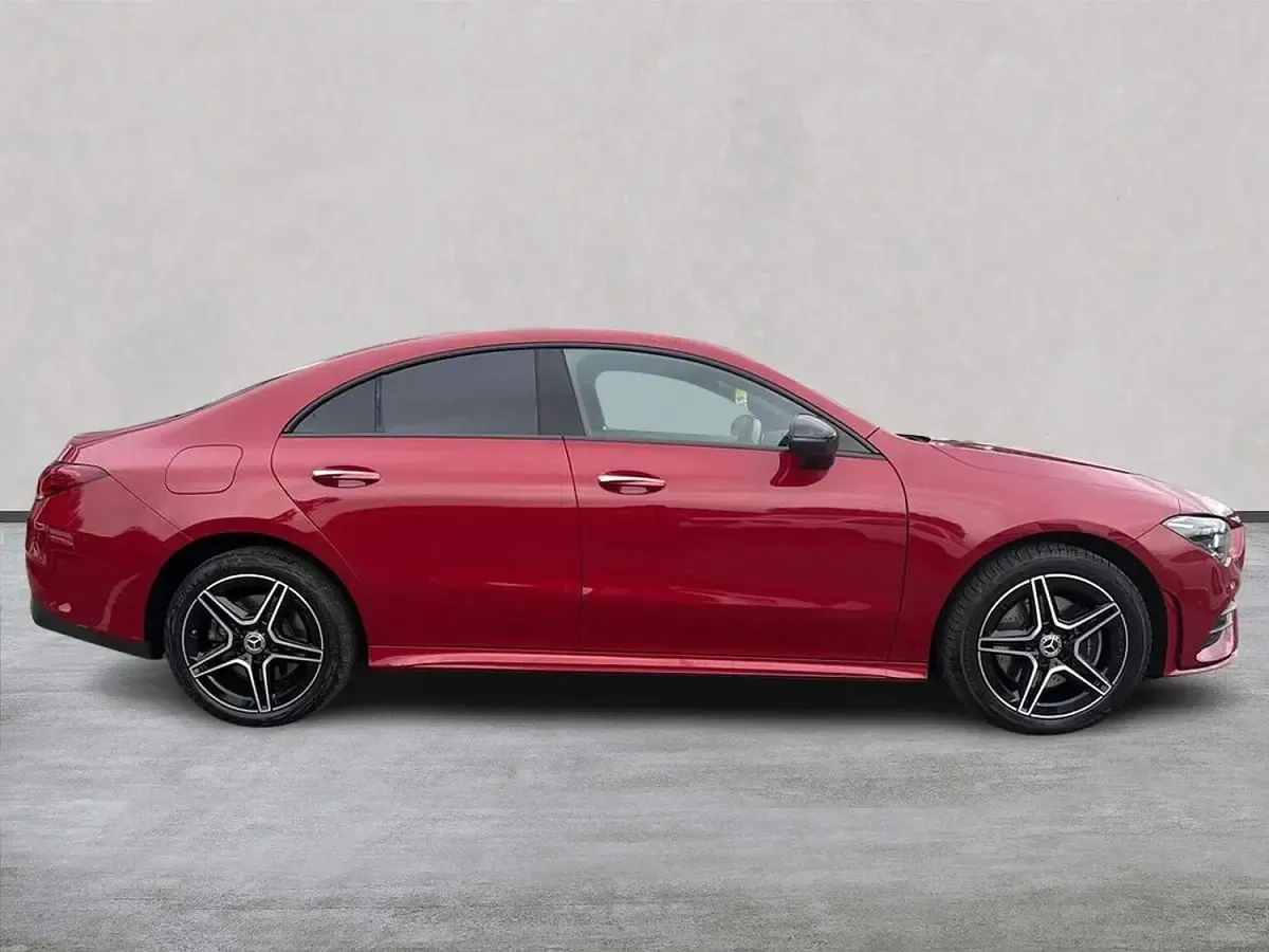 Used Mercedes CLA250e AMG line 2023 Red Coupe