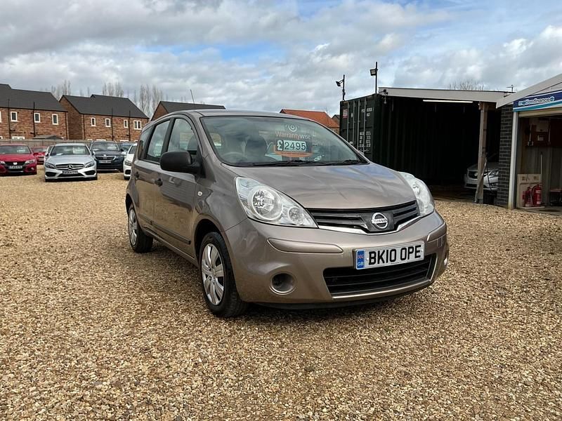 Used Nissan Note Visia 2010 Beige Hatchback