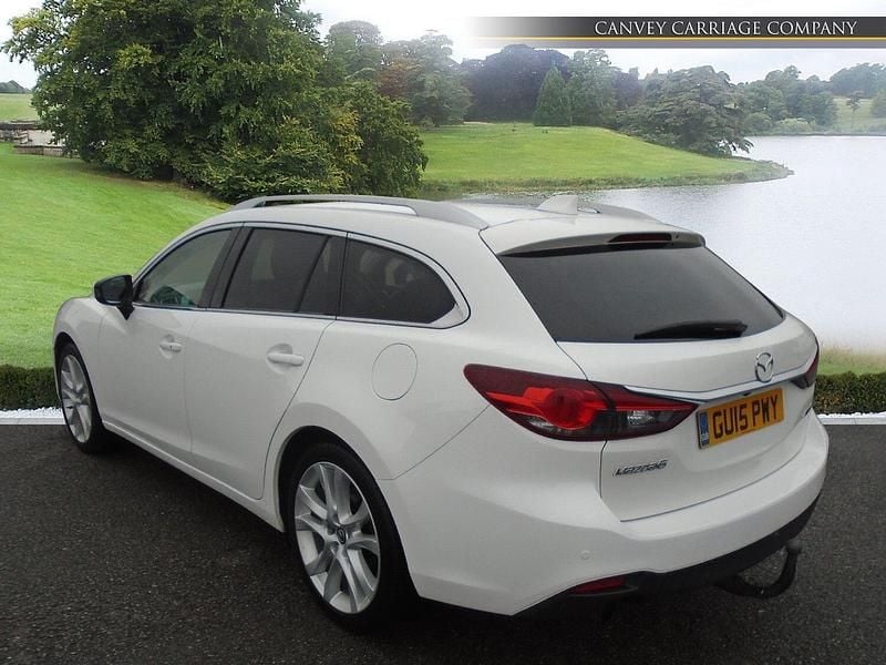 Used Mazda 6 Inclusive 150 HP (110 kW) 2015 White Estate