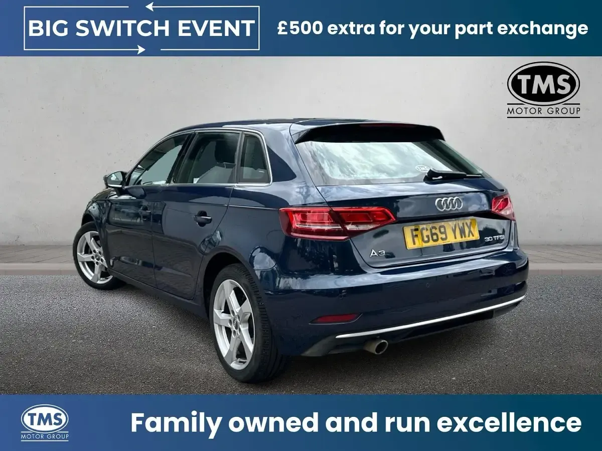 Used Audi A3 Sportback Sport 2019 Blue Hatchback