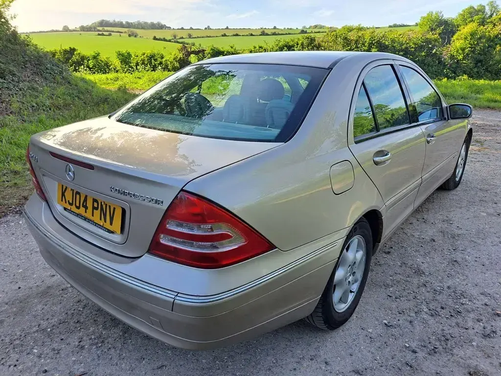 Used Mercedes C200 Elegance 2004 Beige Sedan
