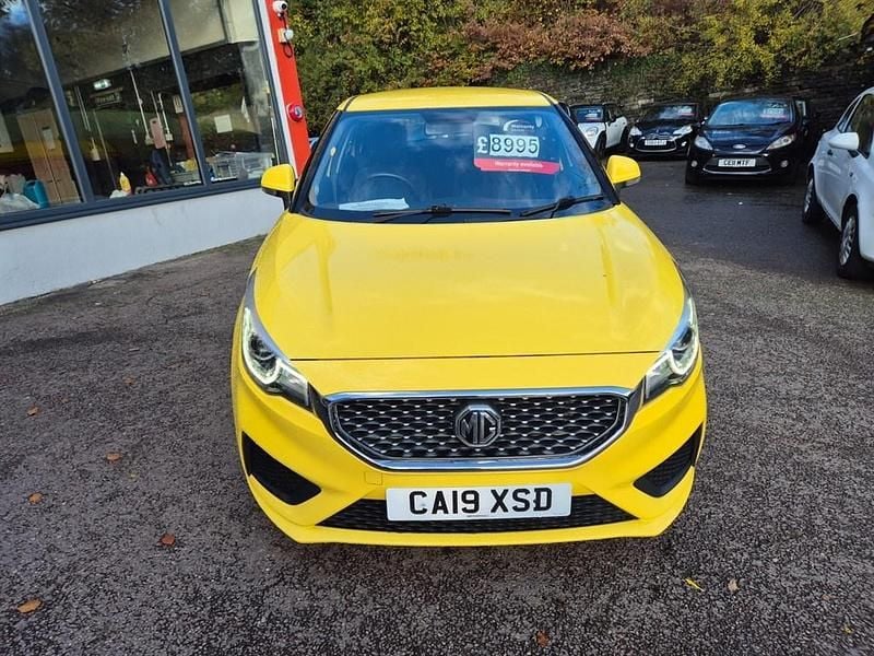 Used MG MG3 Excite 106 HP (77 kW) 2019 Yellow Hatchback
