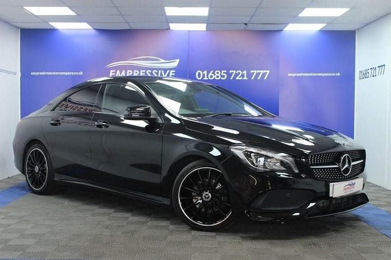 Used Mercedes CLA200 AMG line 2018 Black Sedan