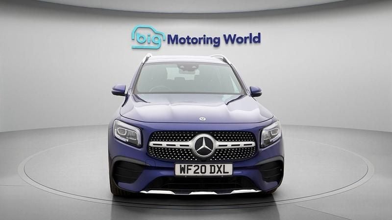 Used Mercedes GLB200 AMG line 148 HP (108 kW) 2020 Blue SUV