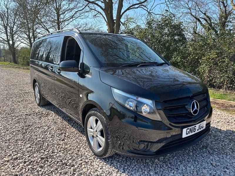 Used Mercedes Vito 163 HP (119 kW) 2016 Black Van