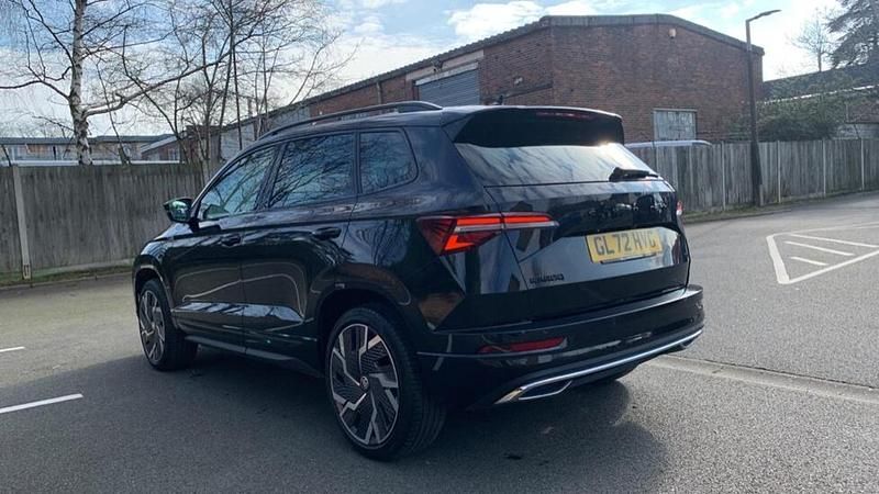 Used Skoda Karoq SportLine 187 HP (137 kW) 2022 Black SUV