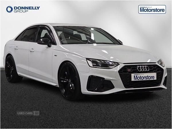 White Used 2020 Audi A4 Black Edition Sedan | £26,995 (Fair price) - Image 1/4