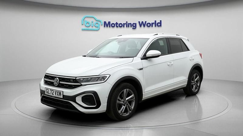Used VW T-Roc R-line 148 HP (108 kW) 2023 White SUV
