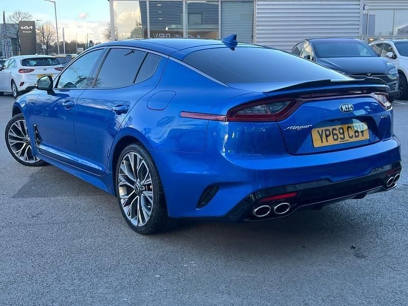 Used Kia Stinger 2019 Blue Hatchback