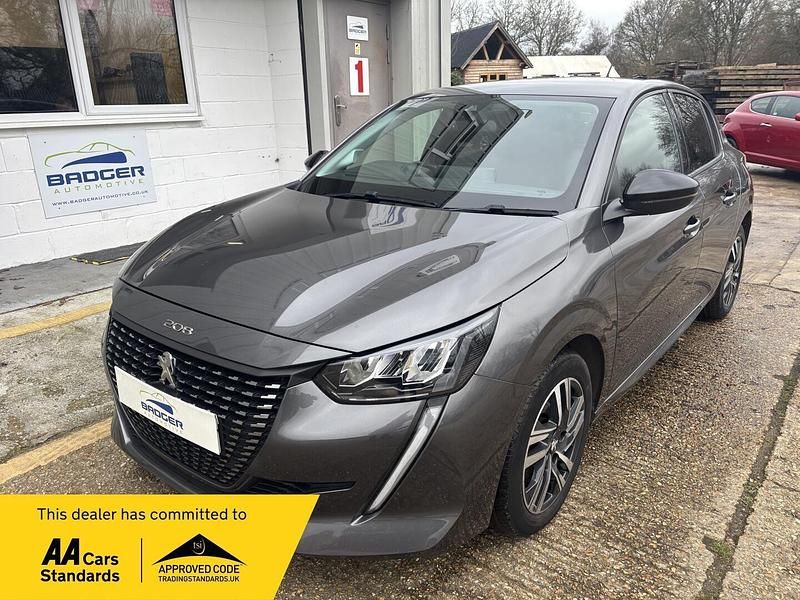 Grey Used 2023 Peugeot 208 Allure+ Hatchback | £11,495 (Good price) - Image 1/3