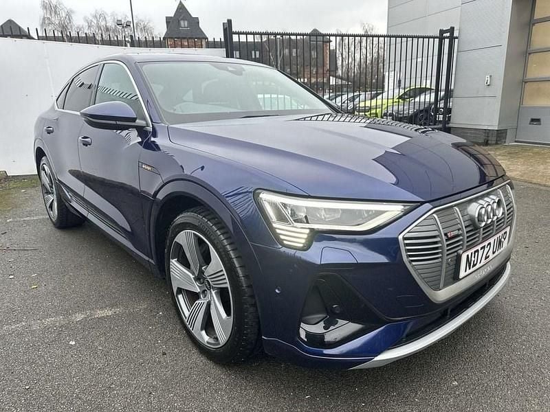 Used Audi e-tron S-Line 300 kW (408 HP) 2023 Blue SUV
