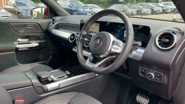 Used Mercedes GLB200 AMG line 163 HP (119 kW) 2022 Red SUV