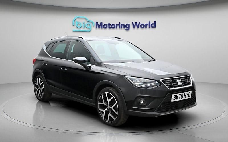 Used Seat Arona FR Sport 110 HP (80 kW) 2021 Black SUV