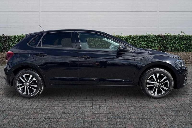 Used VW Polo United 95 HP (69 kW) 2020 Black Hatchback