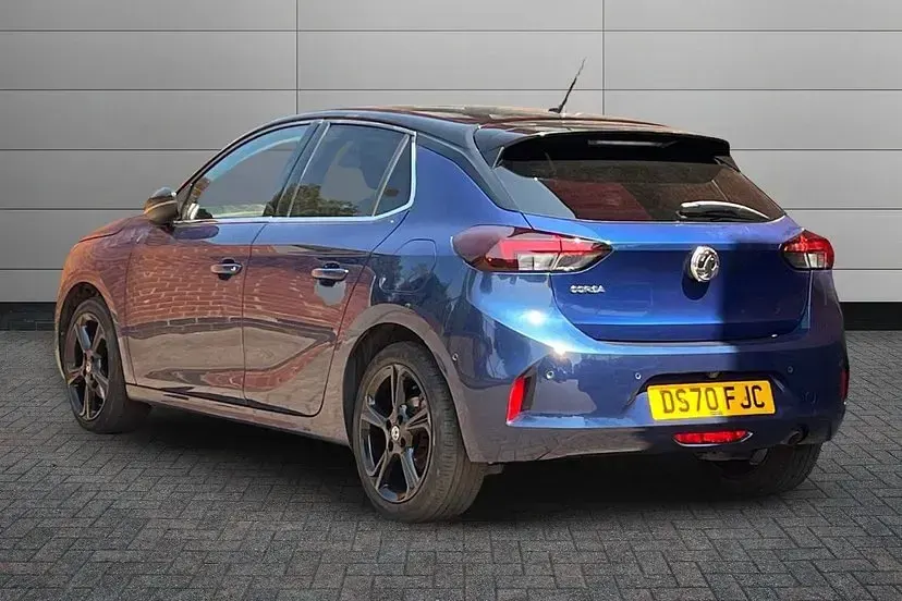 Used Vauxhall Corsa Elite 100 HP (73 kW) 2020 Blue Hatchback
