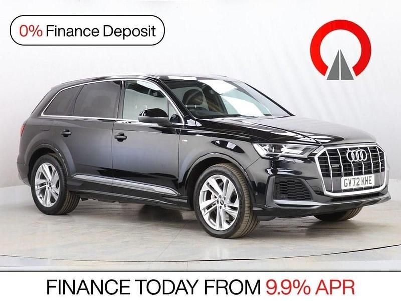 Used Audi Q7 S-Line 340 HP (250 kW) 2022 Black SUV