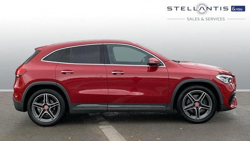 Red Used 2020 Mercedes GLA200 AMG line SUV | £25,305 (Fair price) - Image 1/4