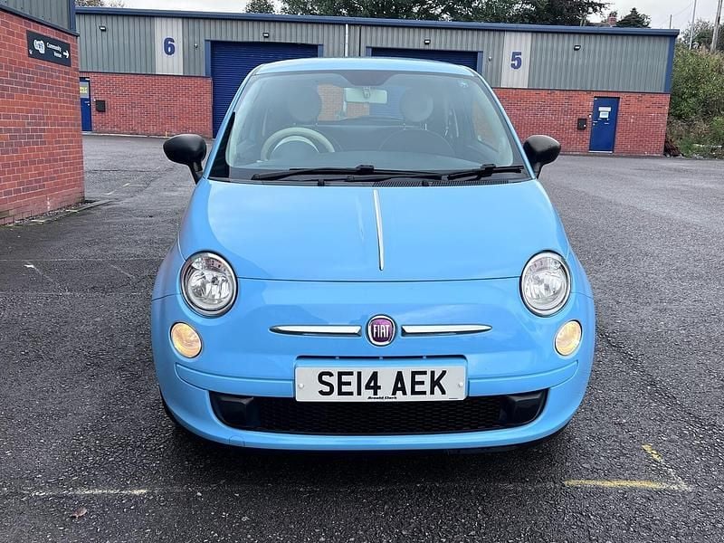Used Fiat 500 Pop 69 HP (50 kW) 2014 Blue Hatchback