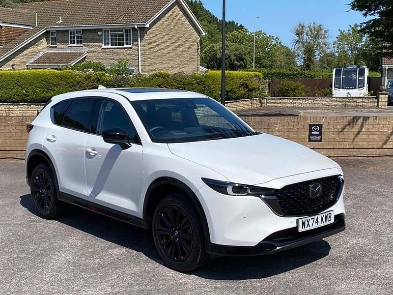 Used Mazda CX-5 Homura-Line 165 HP (121 kW) 2025 Rhodium white SUV