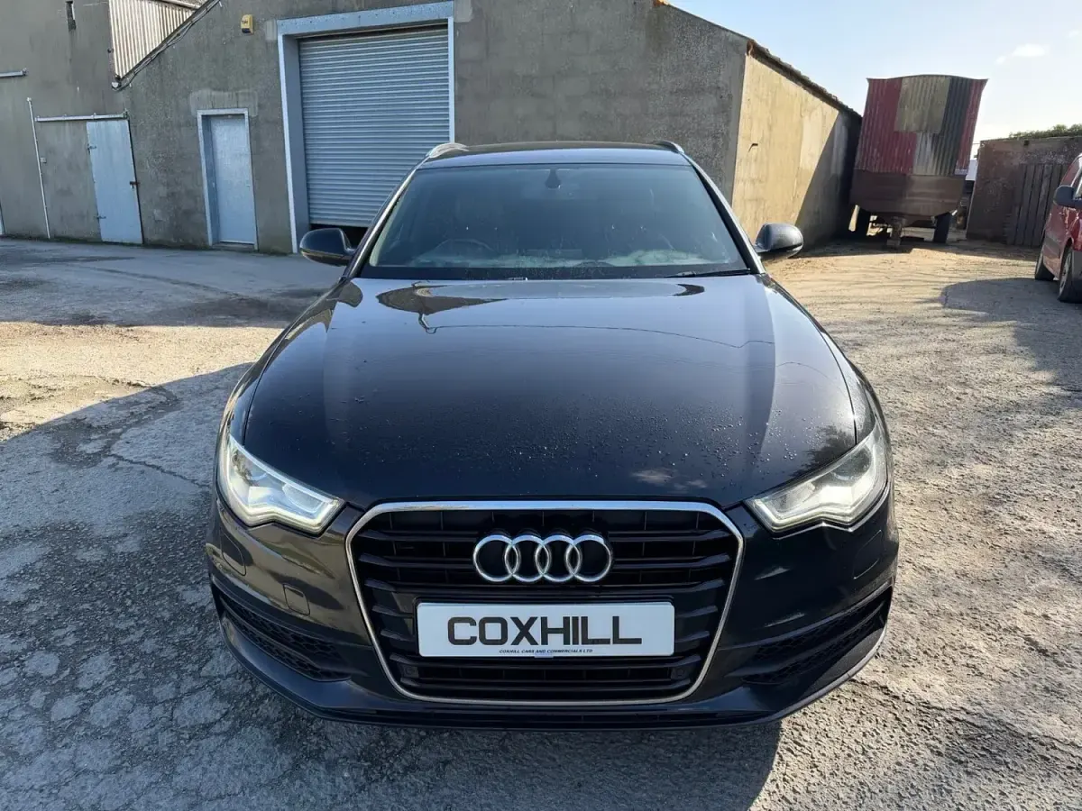 Used Audi A6 S-Line 190 HP (139 kW) 2014 Black Estate